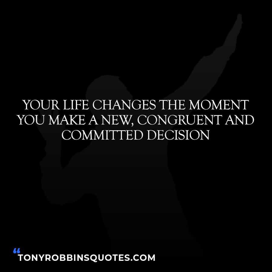 life changes when you make a decision quote